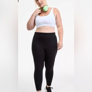 Ideology Women’s Full Length Side Pockets NWT 2x Black Leggings